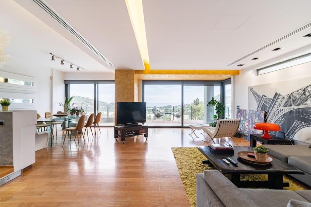 Magnificent, Deluxe Villa, Lagonisi, Athens Riviera Áyios Nikólaos エクステリア 写真